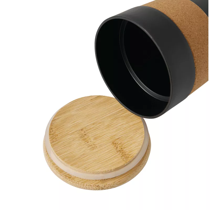 Kubek podróżny TRAVEL GRIP - czarny (56-0304565)