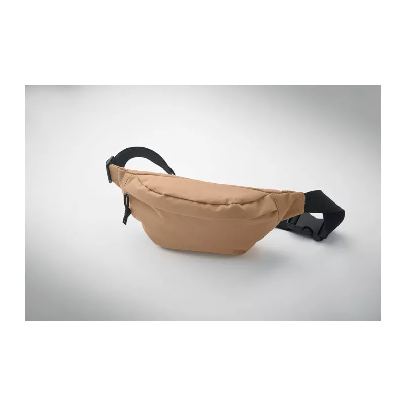 Saszetka z RPET 600D z ukrytą kieszenią HIPLA - Khaki (MO2835-39)