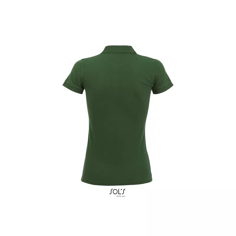 Polo damskie piqué 180 g/m² Sol's PERFECT WOMEN - Ciemno-Zielony (S11347-BO)