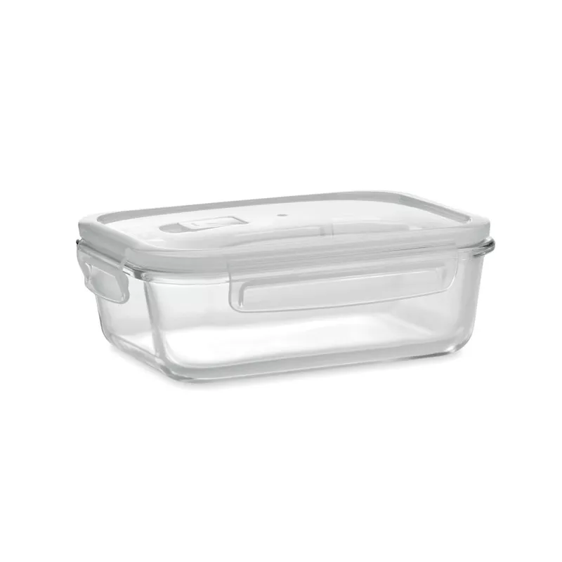 Lunchbox szklany hermetyczny 900 ml PRAGA LUNCHBOX - Przezroczysty (MO9923-22)
