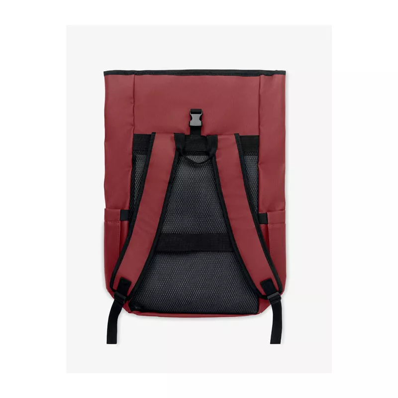 Plecak rolltop na laptop RPET 600D BANGKOK ROLL - Burgund (MO2643-02)