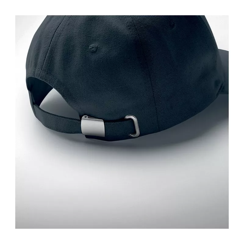 Czapka z daszkiem organiczna 250 g/m² BICCA CAP - Francuski Granat (MO6432-85)