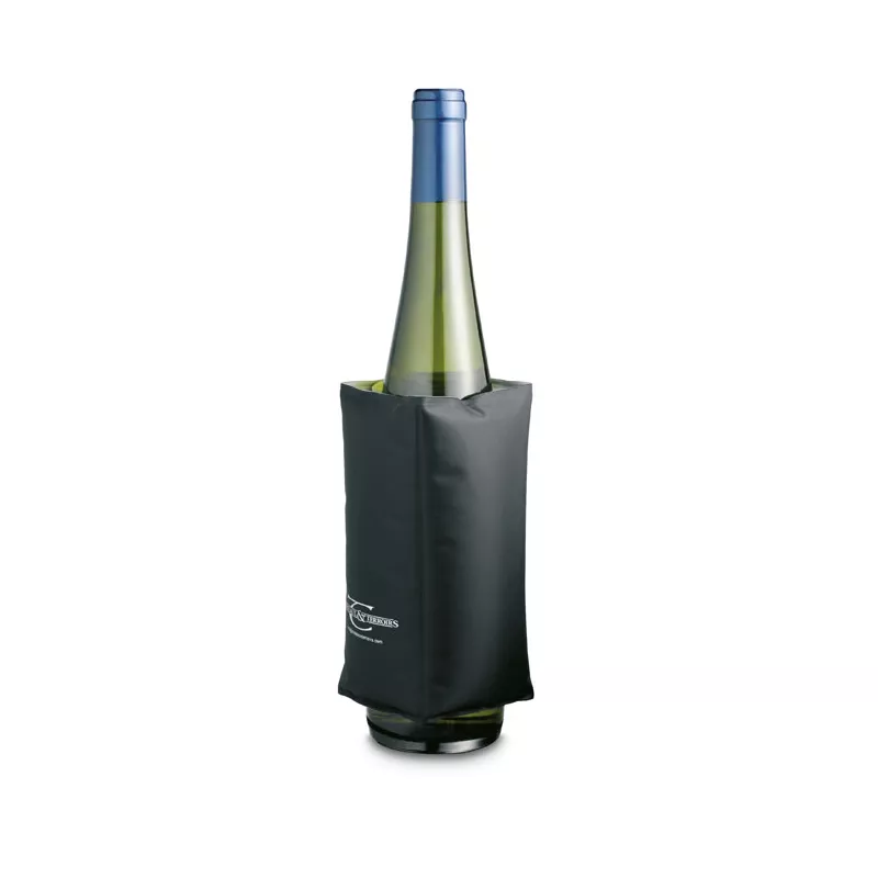 Torba termiczna na wino składana TERRAS - Czarny (IT3708-03)