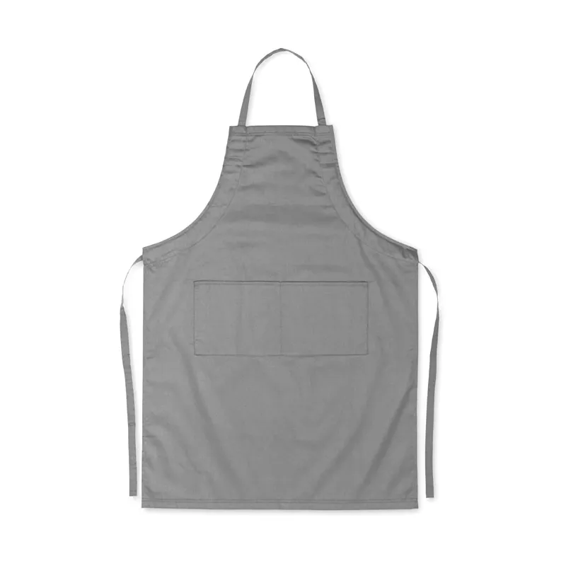 Fartuch kuchenny 190 g/m² FITTED KITAB GRANADA - Szary (MO8441-07)