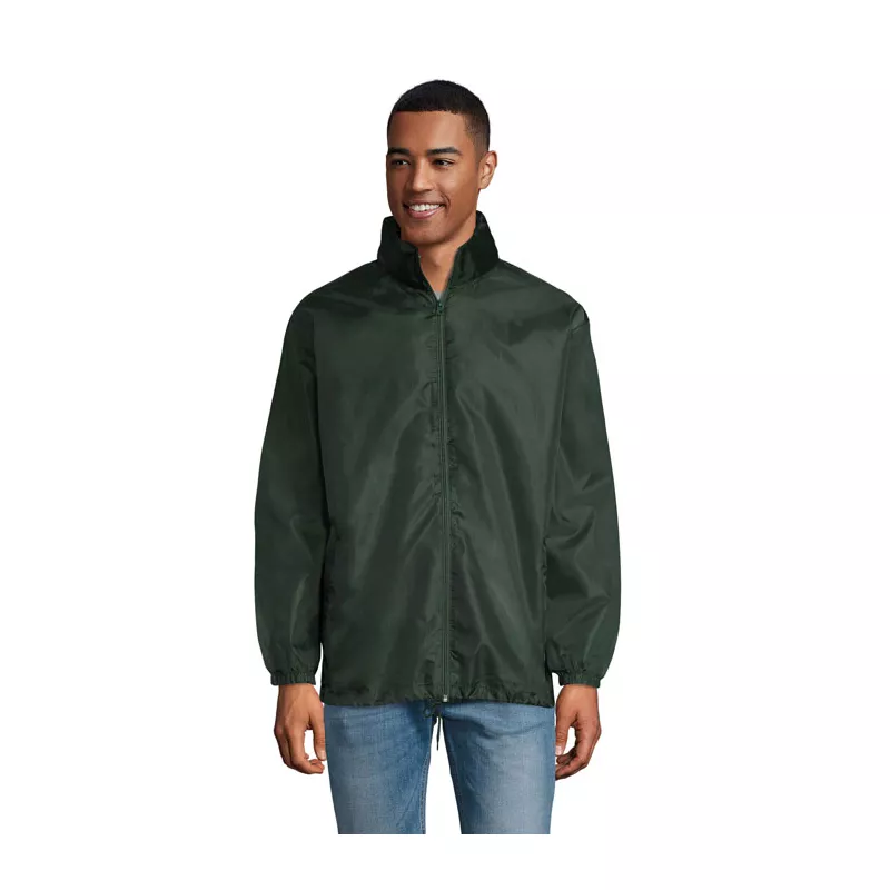 Wiatrówka unisex z kapturem 210 g/m² Sol's SHIFT - Ciemno-Zielony (S01618-FG)