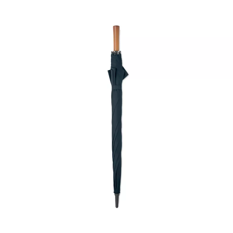 Parasol automatyczny 27" z drewnianą rączką RAYNA - Niebieski (MO3220-04)