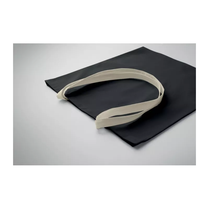 Torba bawełniana 140 g/m² ZEVRA COLOUR - Czarny (MO2868-03)