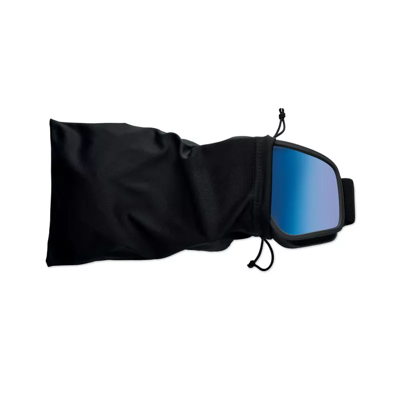 Gogle narciarskie UV400 lustrzane NISEKO - Niebieski (MO3194-04)