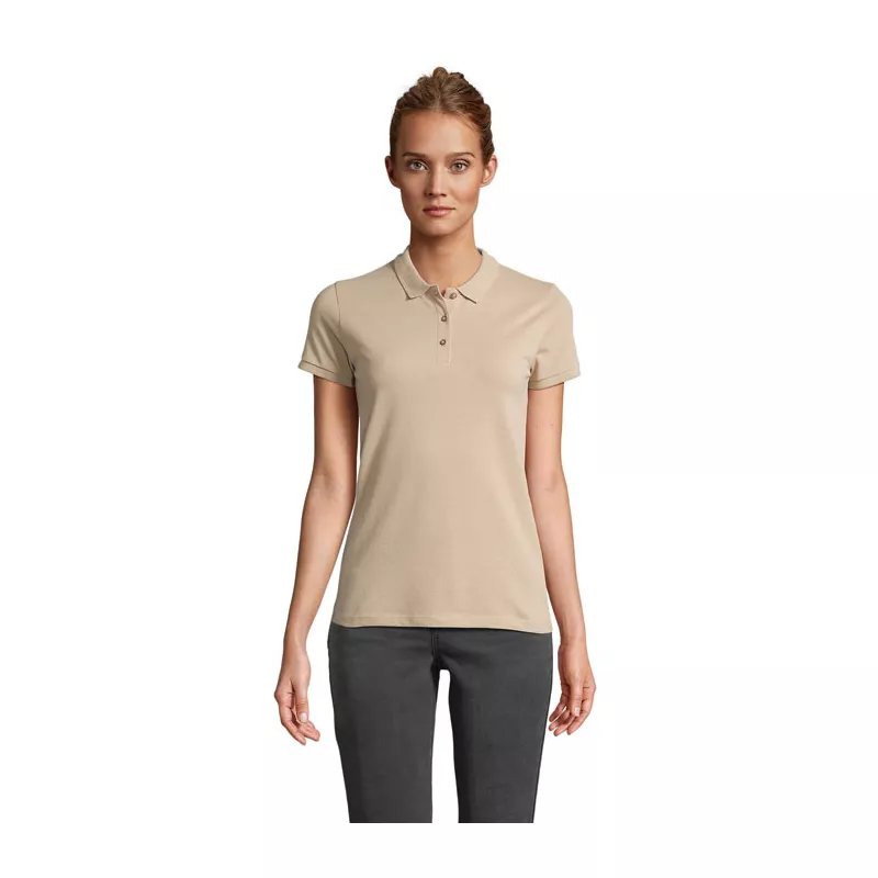 Polo damskie organiczne 170 g/m² Sol's PLANET WOMEN - Rope (S03575-RO)