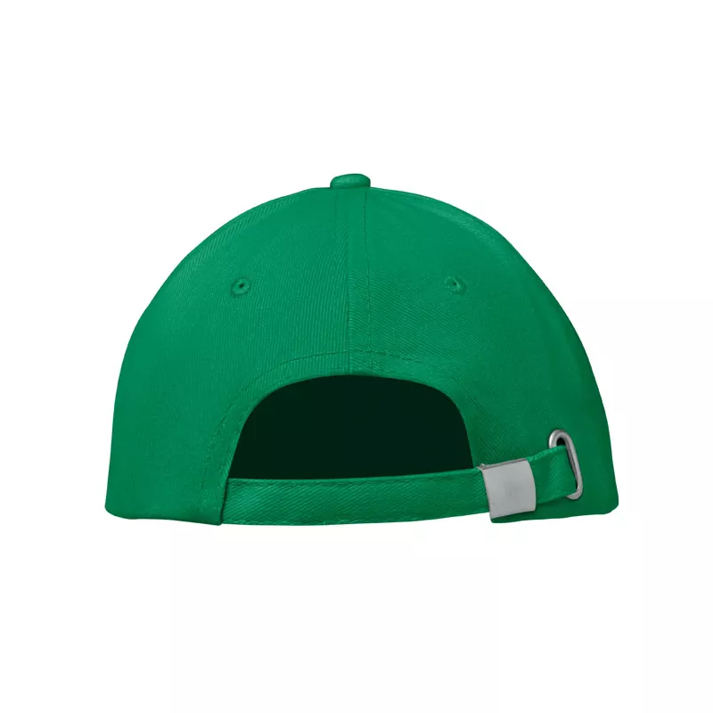 Czapka z daszkiem 6-panelowa 260 g/m² BUFFALO - Zielony Preriowy/Biały (MO1464-47)