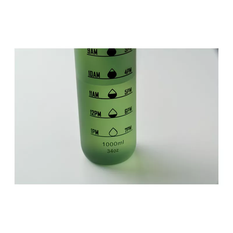 Butelka sportowa RPET 1000 ml ISFORDEN MARK - Ciemnozielony (MO2672-60)