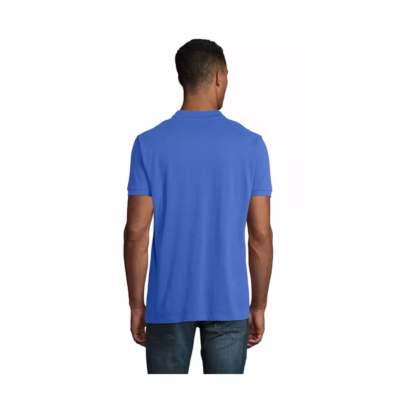 Polo męskie organiczne 170 g/m² Sol's PLANET MEN - Niebieski (S03566-RB)