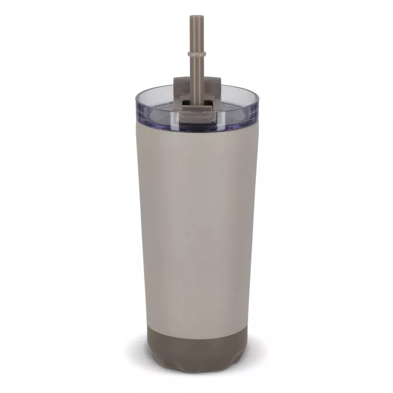 Kubek termiczny InSideOut ze stali nierdzewnej o podwójnych ściankach, 600 ml - beżowy (LT57017-N0055)