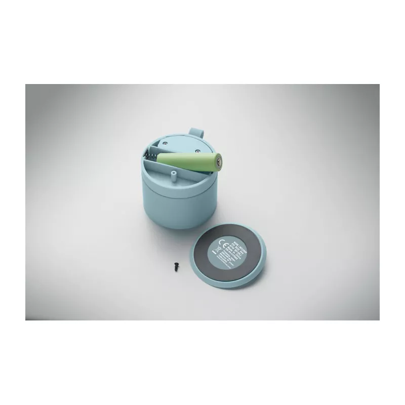 Głośnik bezprzewodowy w metalowej obudowie 3W RECAR - Baby Blue (MO2800-66)