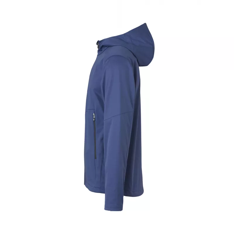 Kurtka ID softshell z kapturem/lekka 0836 185 g/m² - Stormy blue (0836-STORMY BLUE)