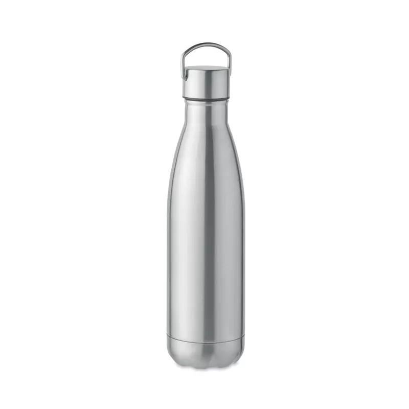 Butelka termiczna ze stali z recyklingu 500 ml MANOA - Srebrny Mat (MO2108-16)