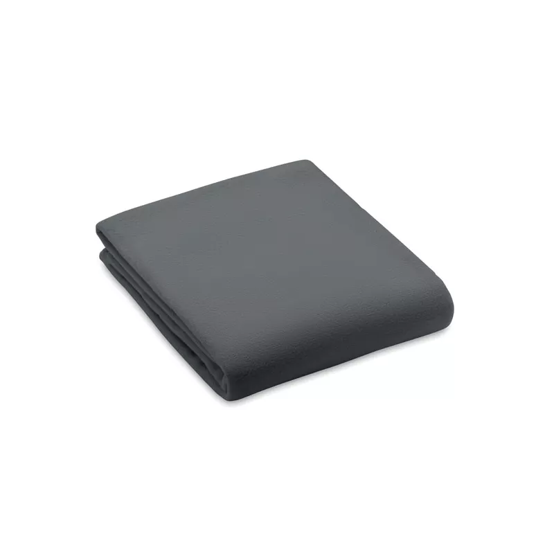Koc polarowy RPET 120x150 cm 130 g/m² BOGDA - Kamienny Szary (MO6805-15)