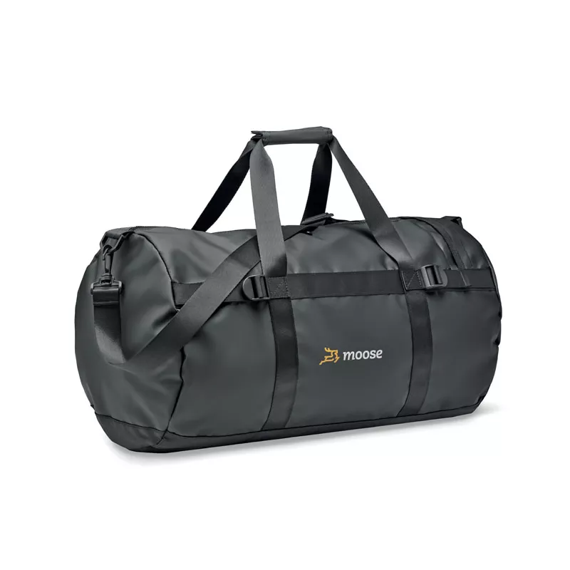 Torba sportowa z tarpauliny JAYA DUFFLE - Czarny (MO6940-03)