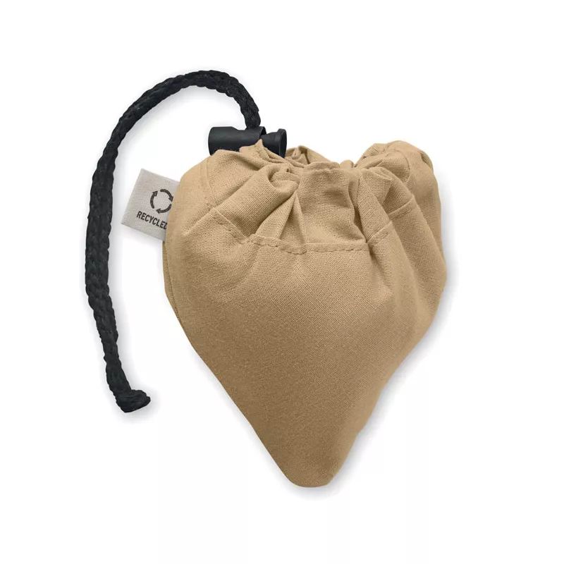 Torba składana z recyklingu 140 g/m² CARRIE COLOUR - Khaki (MO2487-39)