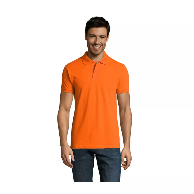 Koszulka polo męska piqué 180 g/m² Sol's PERFECT MEN - Pomaranczowy (S11346-OR)