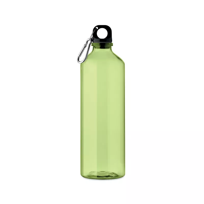 Butelka z RPET z karabińczykiem 750 ml MOSS RE750 - Przezroczysty Limonka (MO2804-51)