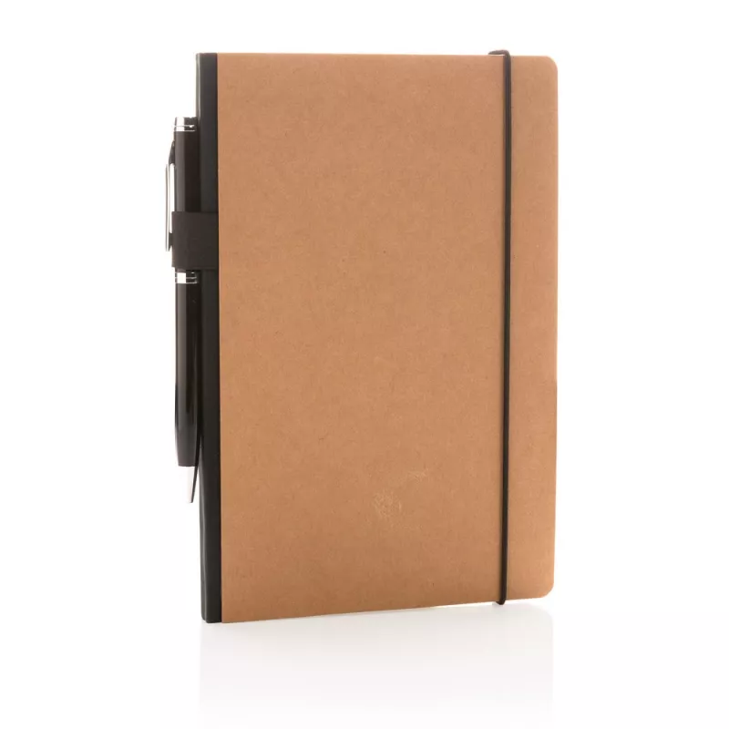Notatnik A5, twarda okładka - brązowy (P774.349)