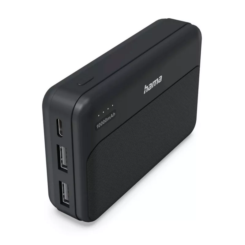 Power bank 10000 mAh Hama Power Pack Pocket - czarny (VH082-03)