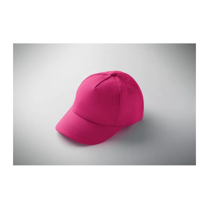 Czapka z daszkiem dziecięca 180 g/m² BUZZ KIDS - Fuksja (MO2346-38)