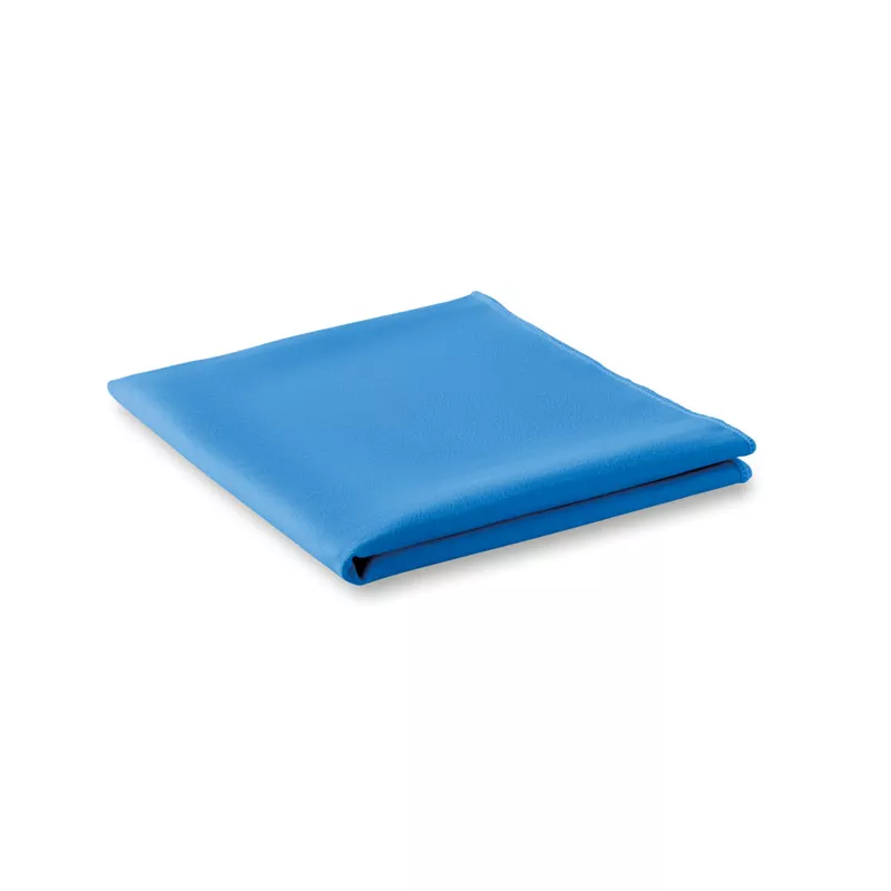 Ręcznik sportowy z mikrofibry w woreczku 35x80 cm TUKO - Niebieski (MO9025-37)