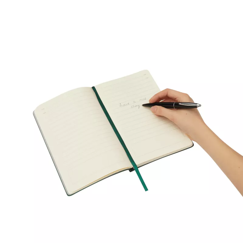 Metalowy długopis - czarny, srebrny (58-1101590)