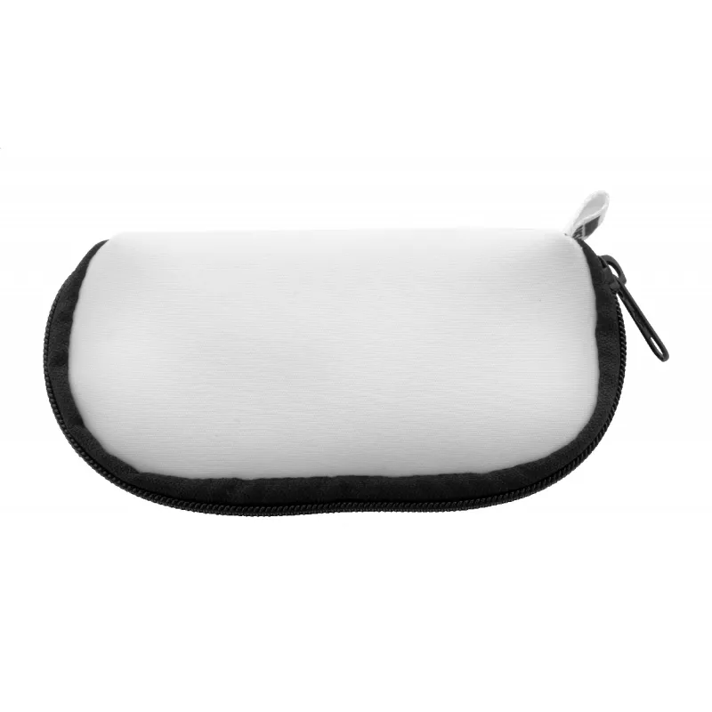 PrintSun Zip personalizowane etui na okulary przeciwsłoneczne RPET - czarny (AP716780-10)