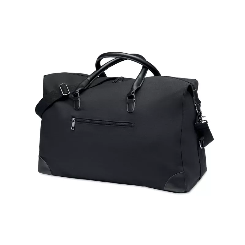 Torba weekendowa z płótna 340 g/m² MONACO - Czarny (MO6292-03)