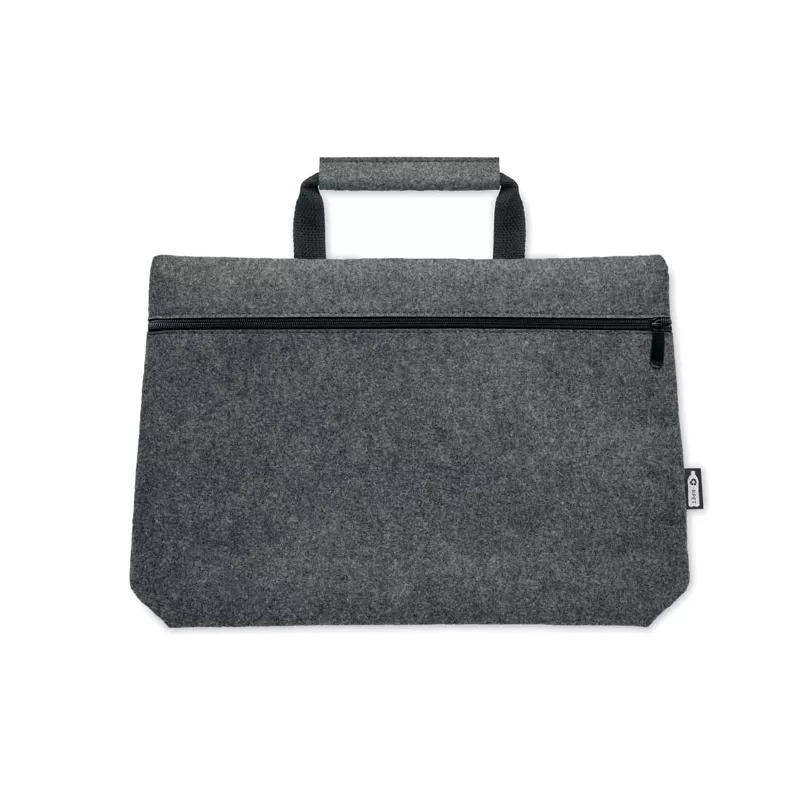 Torba na laptopa 15" z filcu RPET TAPLA - Kamienny Szary (MO6718-15)