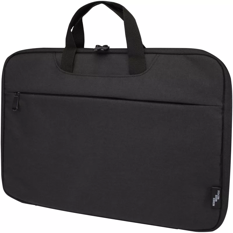 Libra etui na laptopa 2 w 1 o pojemności 3 l wykonane z materiałów z recyklingu z certyfikatem GRS - Heather Charcoal (13008584)