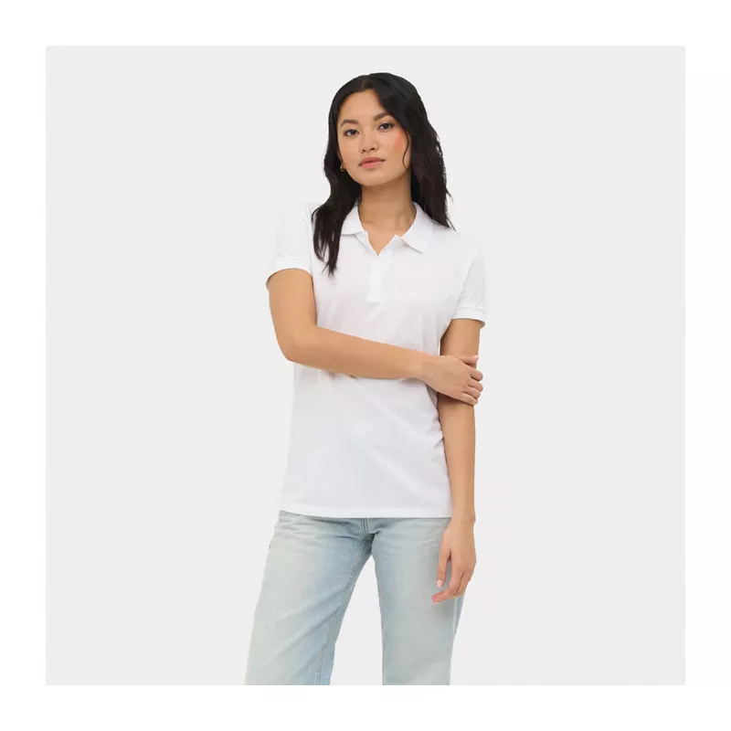 Polo damskie piqué 180 g/m² Sol's PERFECT WOMEN - Bialy (S11347-WH)