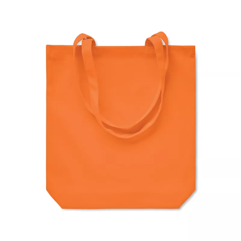 Torba bawełniana na zakupy 270 g/m² RASSA COLOURED - Pomaranczowy (MO6442-10)