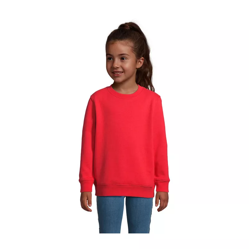 Bluza dziecięca bez kaptura Sol's COLUMBIA KIDS - Bright Rojo (S04239-BT)
