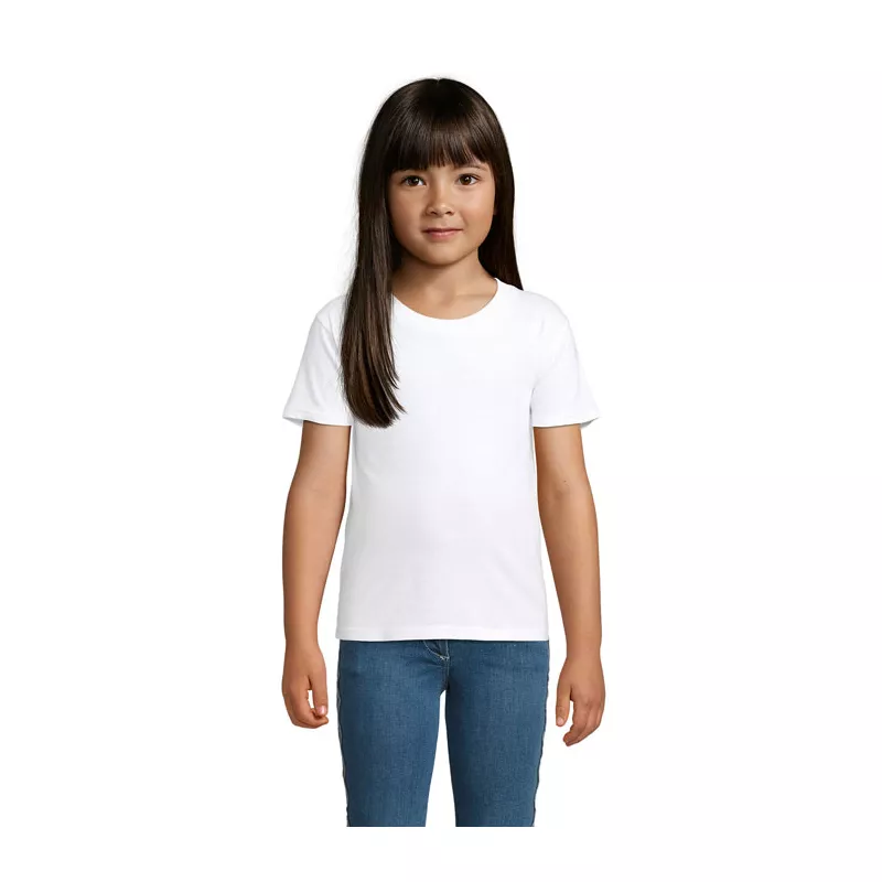 Koszulka organiczna 150 g/m² Sol's CRUSADER KIDS - Bialy (S03580-WH)