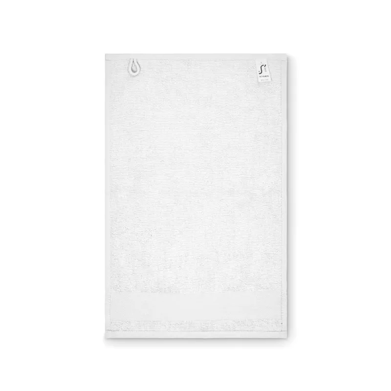 Ręcznik bawełniany 380 g/m² 30x50 cm ISLAND 30 - Bialy (MO2764-06)