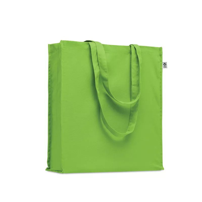 Torba z bawełny organicznej 220 g/m² BENTE COLOUR - Limonka (MO2197-48)