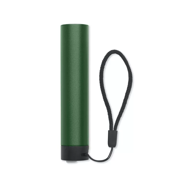 Latarka aluminiowa akumulatorowa 110 lm LUME - Ciemnozielony (MO2786-60)