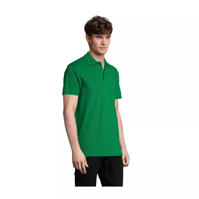 Koszulka polo męska piqué 210 g/m² Sol's SPRING II - Zielony (S11362-KG)
