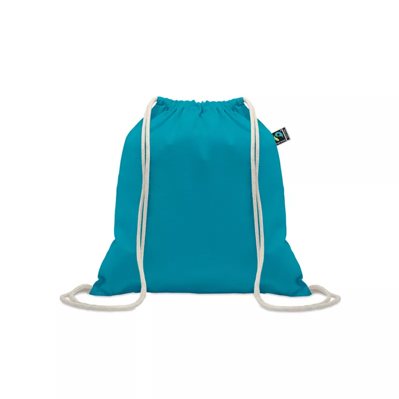 Worek Fairtrade 180 g/m² OSOLE DRAW COLOUR - Turkusowy (MO2591-12)