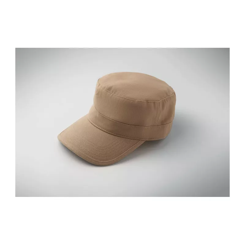 Czapka wojskowa bawełniana 260 g/m² FIELD - Khaki (MO2867-39)