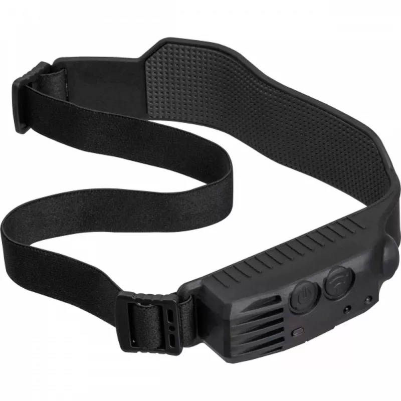 Latarka czołowa COB LUISA - czarny (9485503)