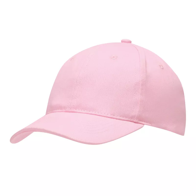 6-panelowa czapka baseballowa - różowy (56-0702282)