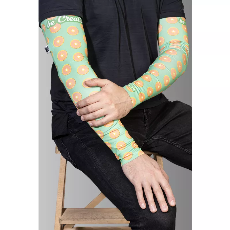 CreaLimb personalizowane rękawy RPET - biały (AP716942)