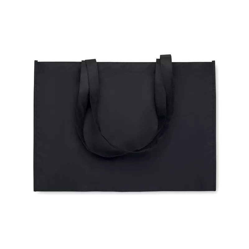 Torba na zakupy z włókniny RPET 80 g/m² KAIMONO - Czarny (MO2193-03)
