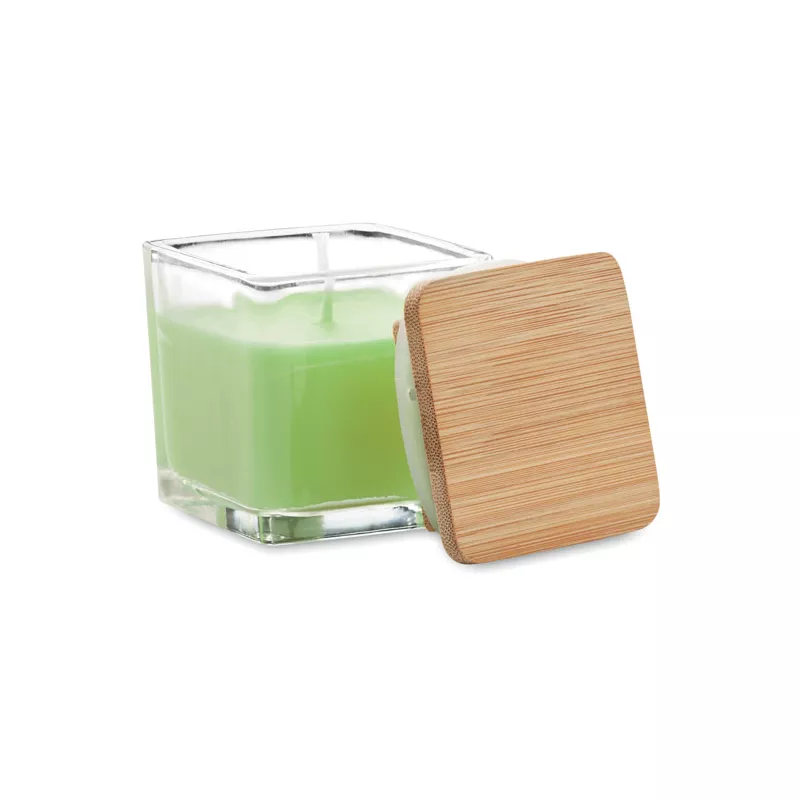 Świeca zapachowa z wosku roślinnego 50 g PILA - Limonka (MO2235-48)