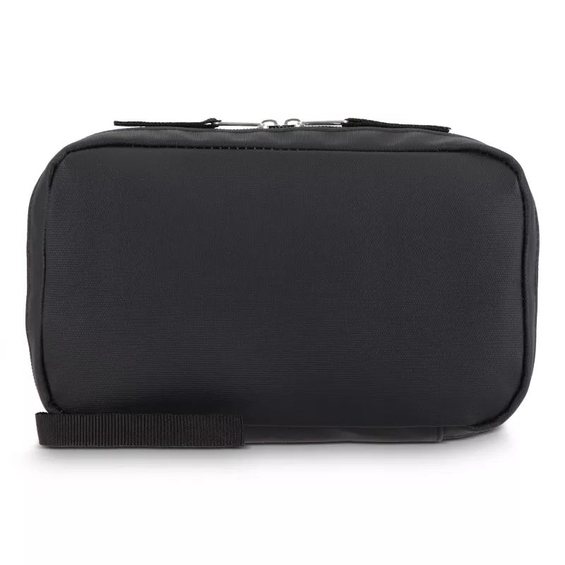 Torba organizacyjna rPET PU Coated 210D Napa 22 x 13 x 4 cm - czarny (LT95327-N0002)